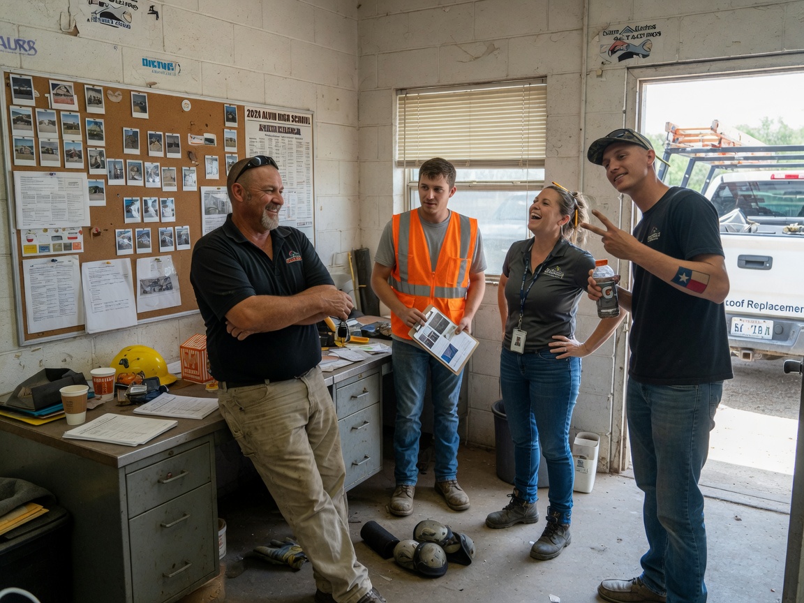 The Roof Craft Texas  team
