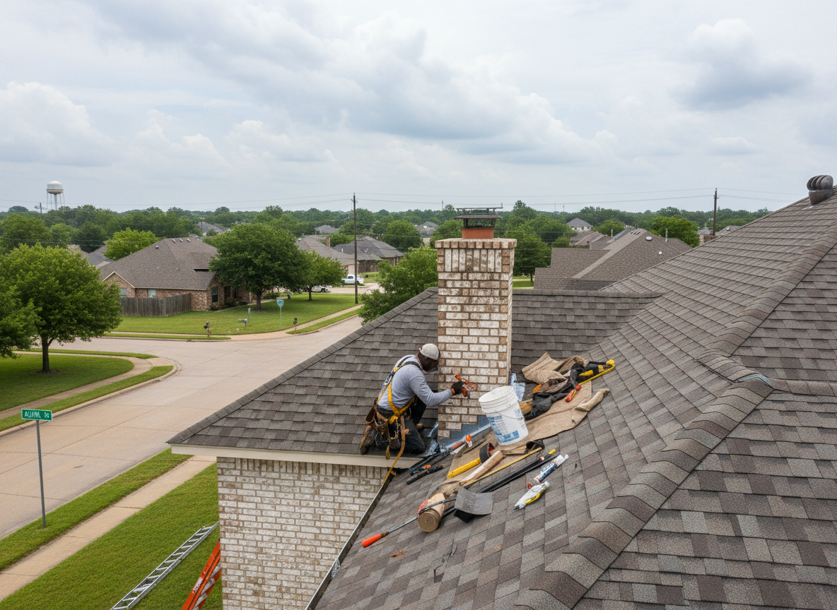 Roof Leaks Around Chimneys Near Me in Texas